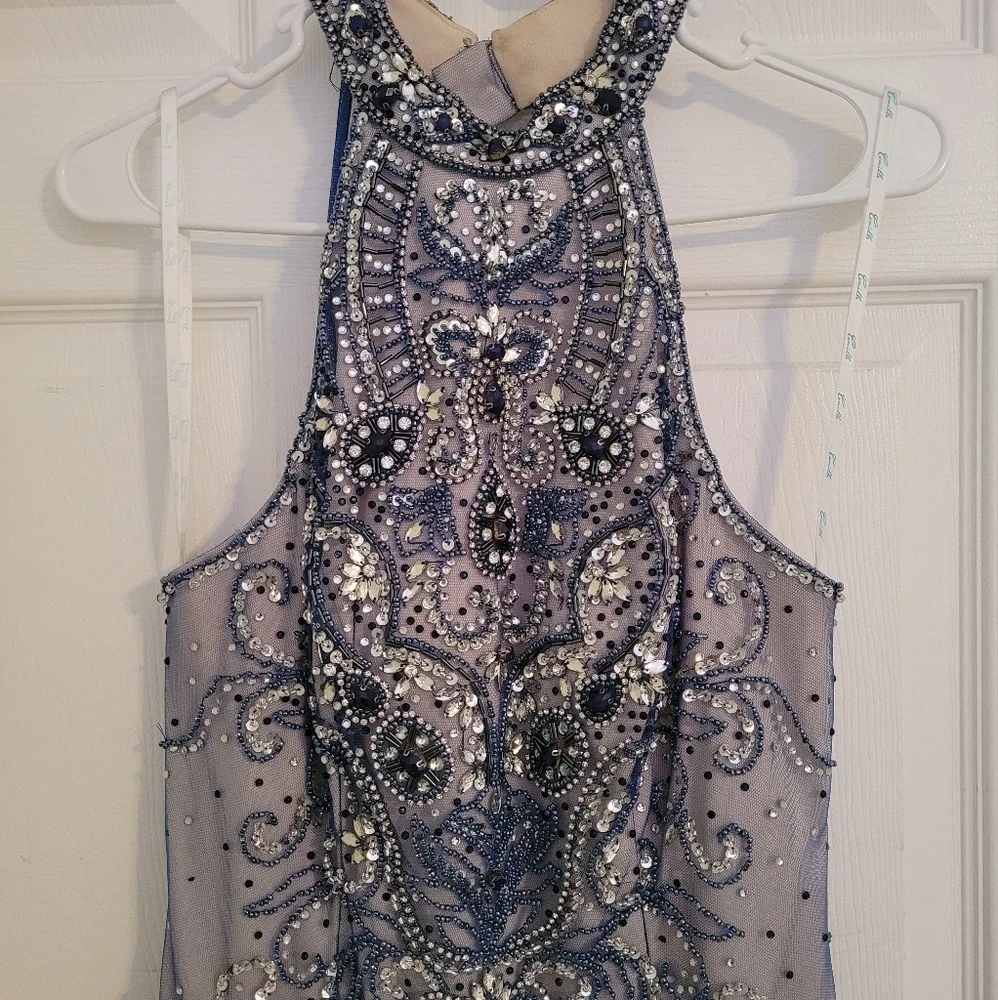 Camille la vie blue formal dress - Picture 2 of 4